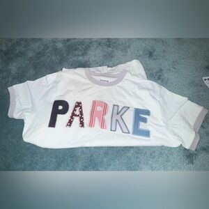 Parke patchwork tshirt - L/XL
